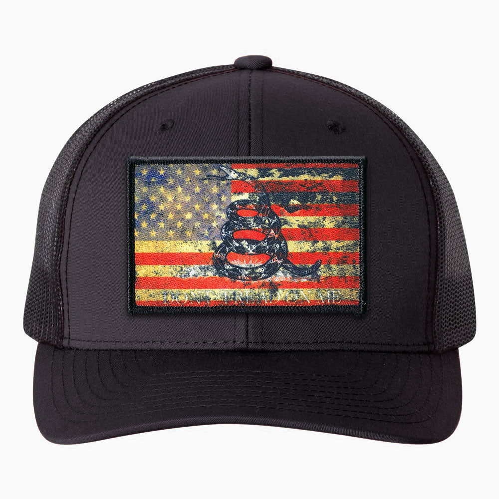 USA Vintage - Gadsden Flag Patch Hat