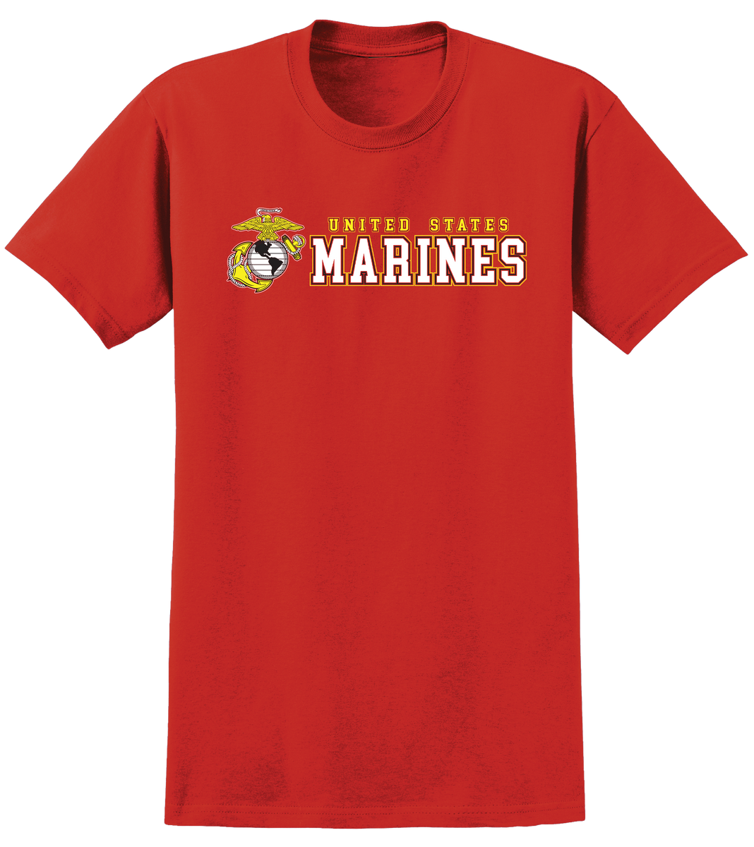 Standard Issue Mens Usmc Tee Frontline Military Apparel