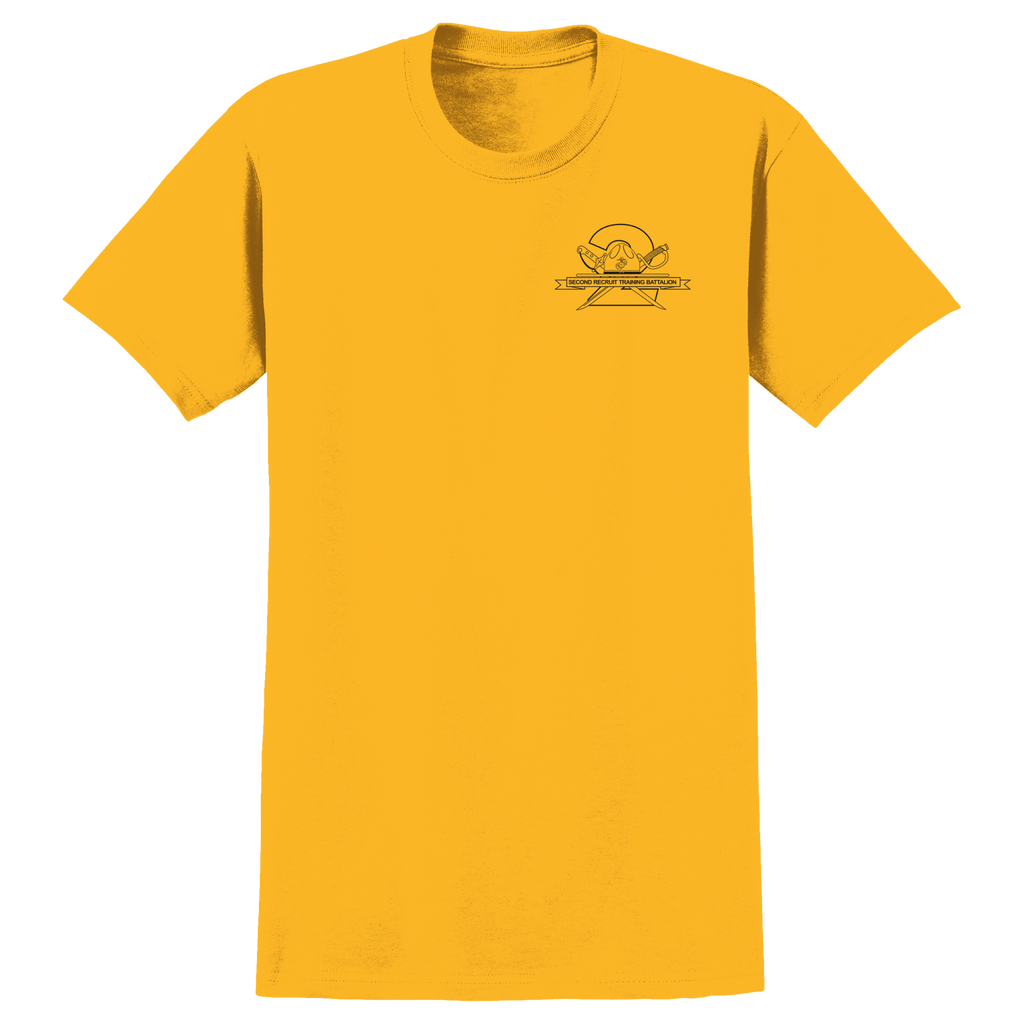 T-shirt Homme Champion 'My Boyfriend USMC' - Taille XL Jaune - Coton 100% - Modèle 2010-2019