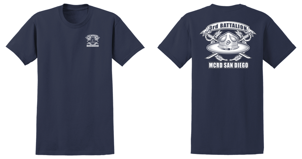 MCRD San Diego 3rd Recruit Battalion T-shirt