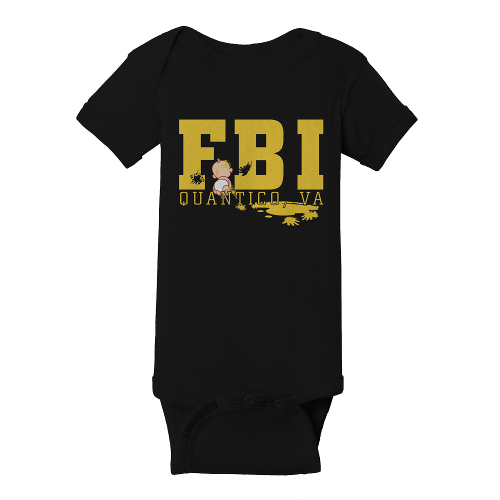 FBI Messy Onesie