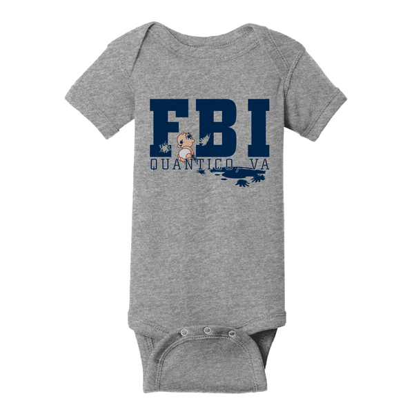 FBI Messy Onesie