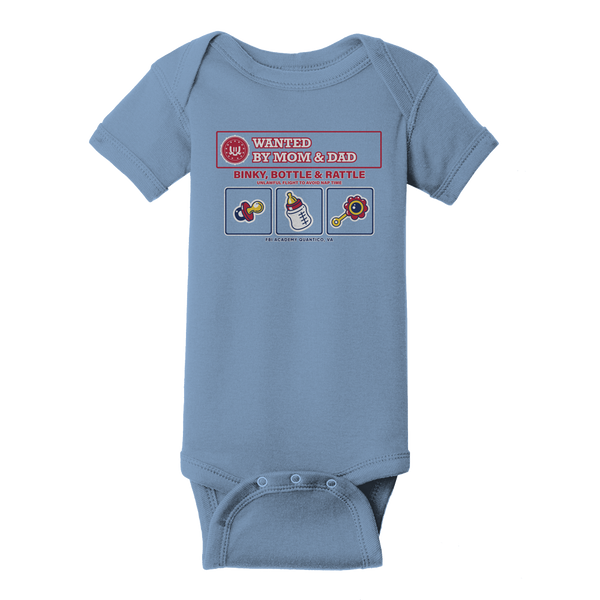 FBI Wanted Onesie