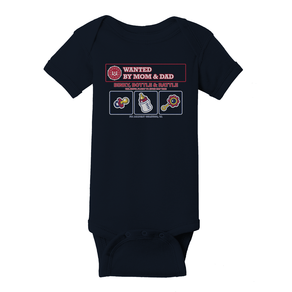 FBI Wanted Onesie