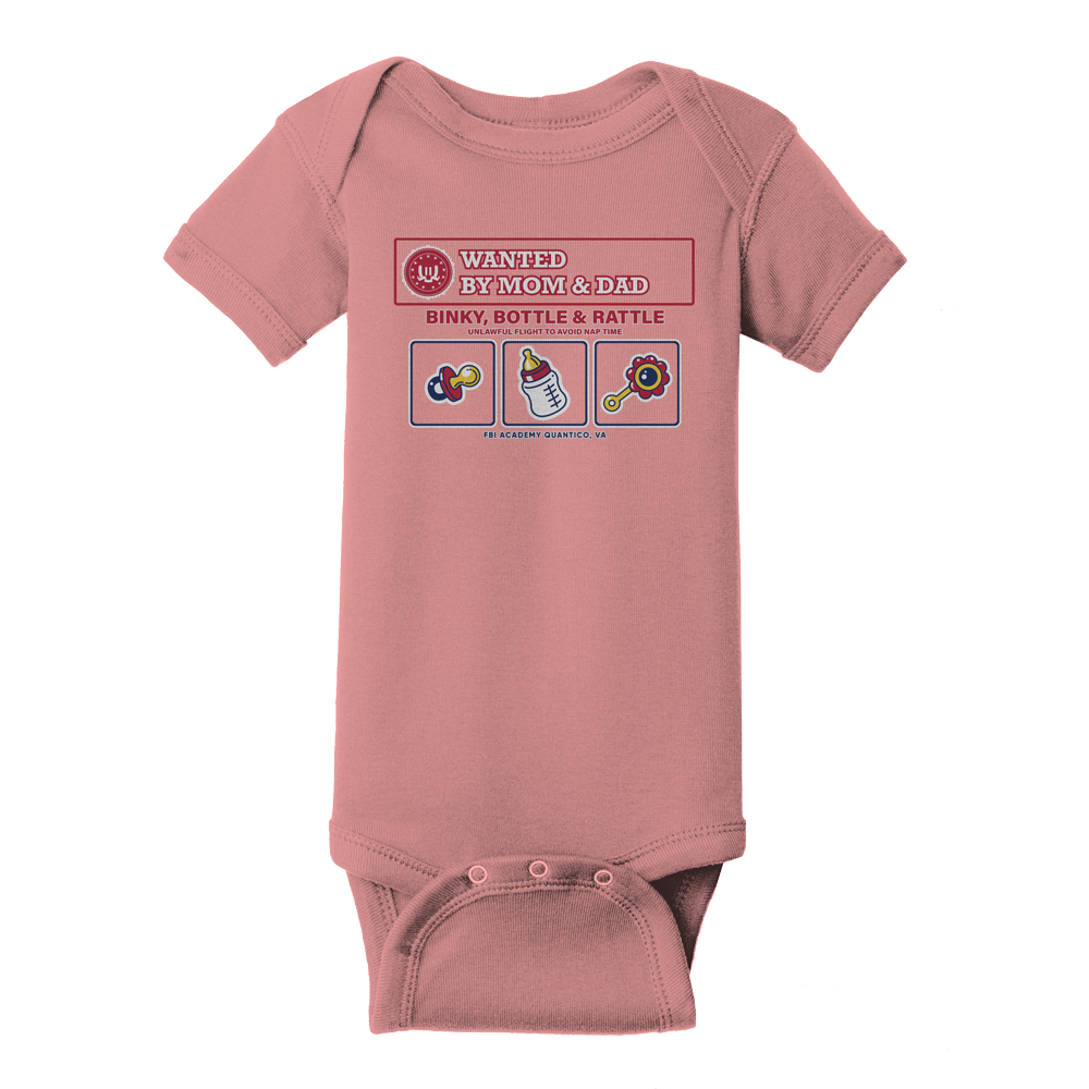 FBI Wanted Onesie