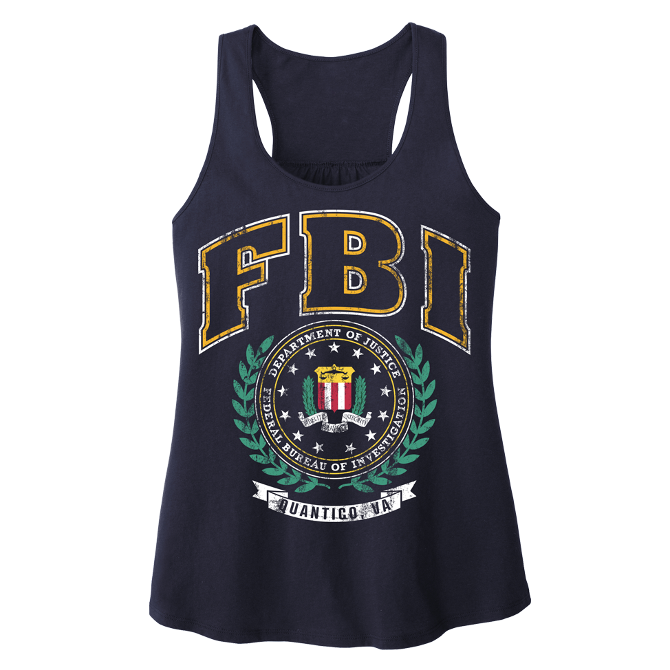 FBI Laurels Ladies Tank Top