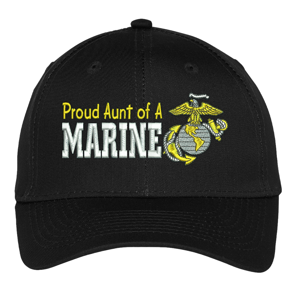 Proud Aunt of a Marine USMC Hat