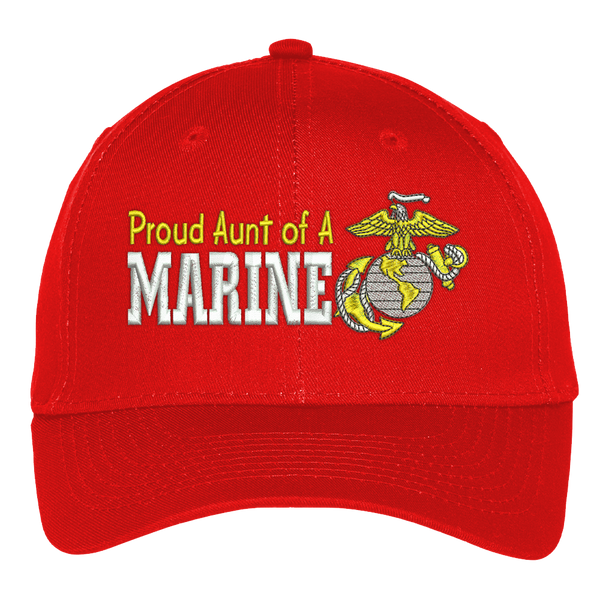 Proud Aunt of a Marine USMC Hat