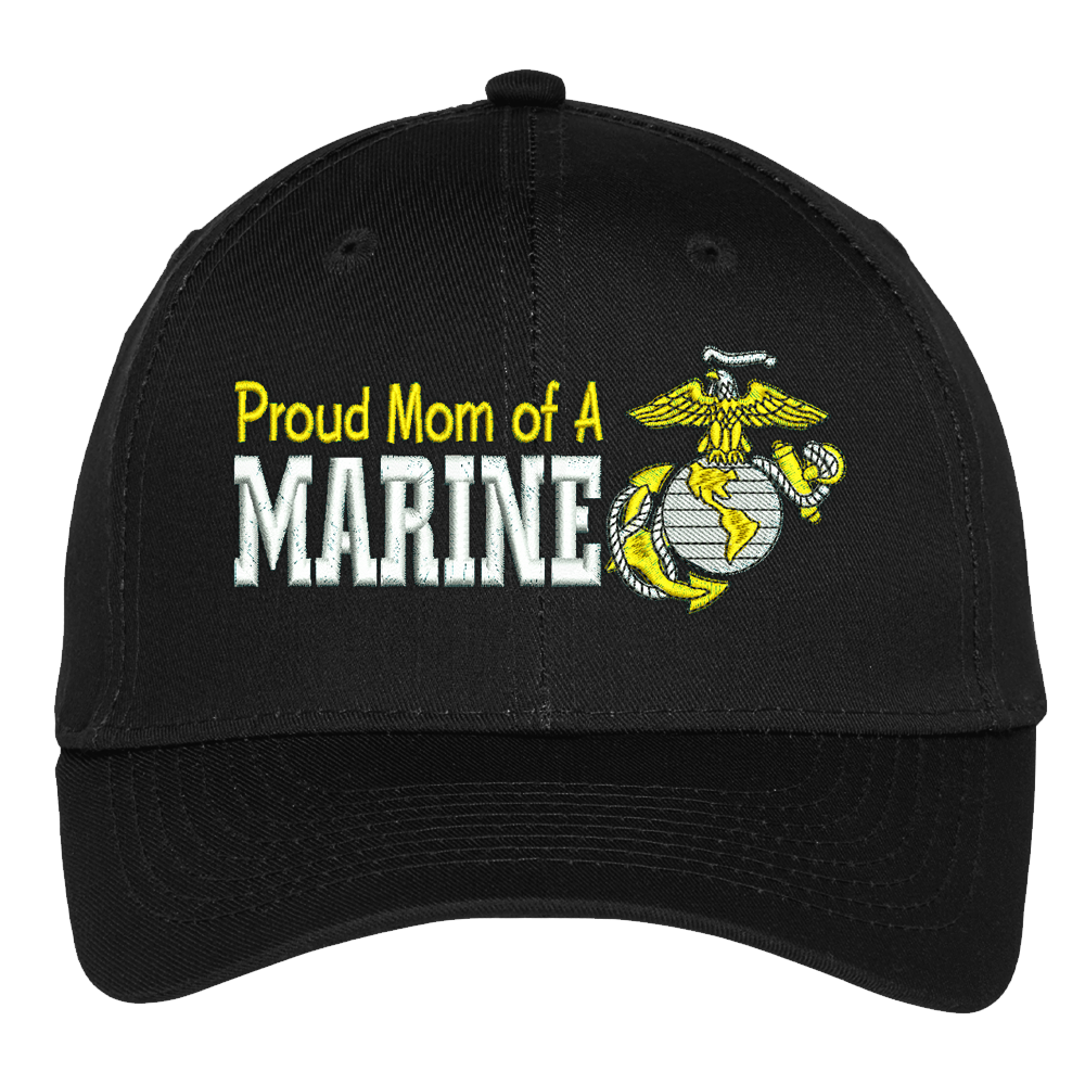 Proud Mom of a Marine USMC Hat