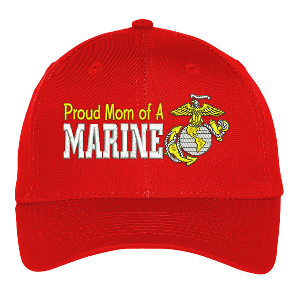 Proud Mom of a Marine USMC Hat