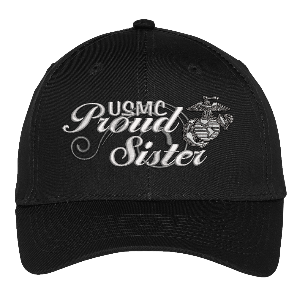Proud Sister USMC Hat