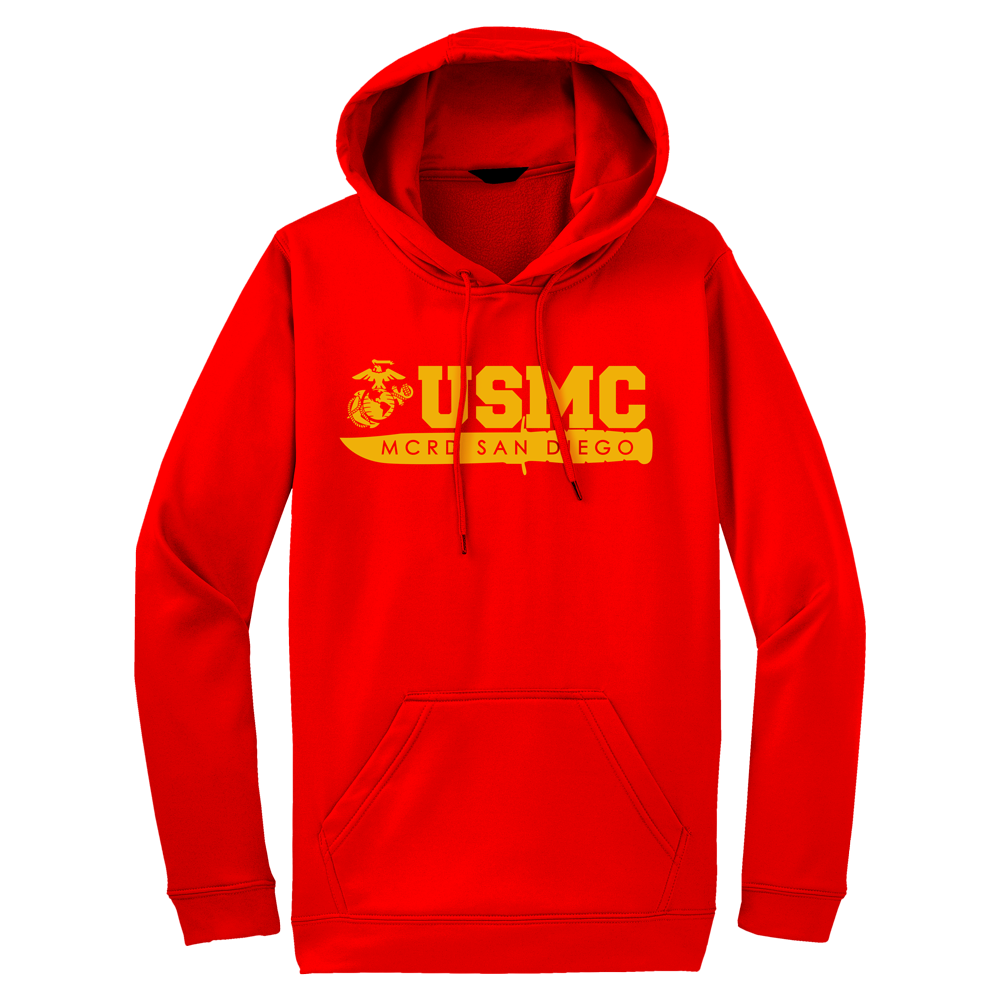 MCRD San Diego Ka-BAR Adult USMC Hoodie