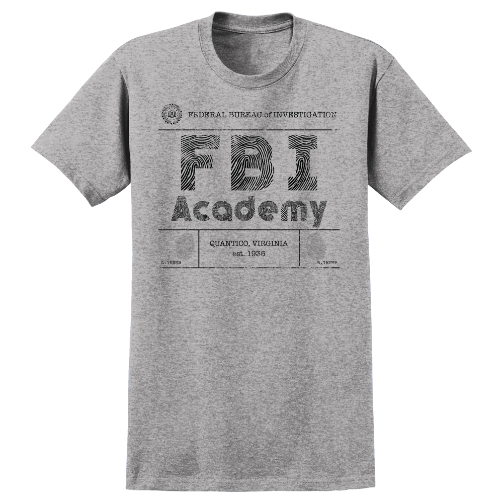 FBI Fingerprint Youth SS Tee