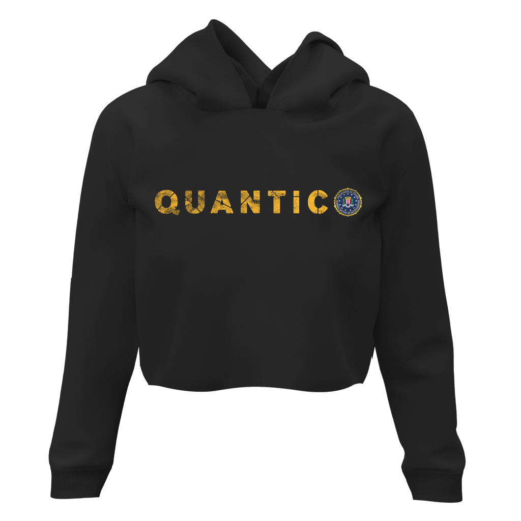 FBI QuanticO Ladies Crop Hoodie