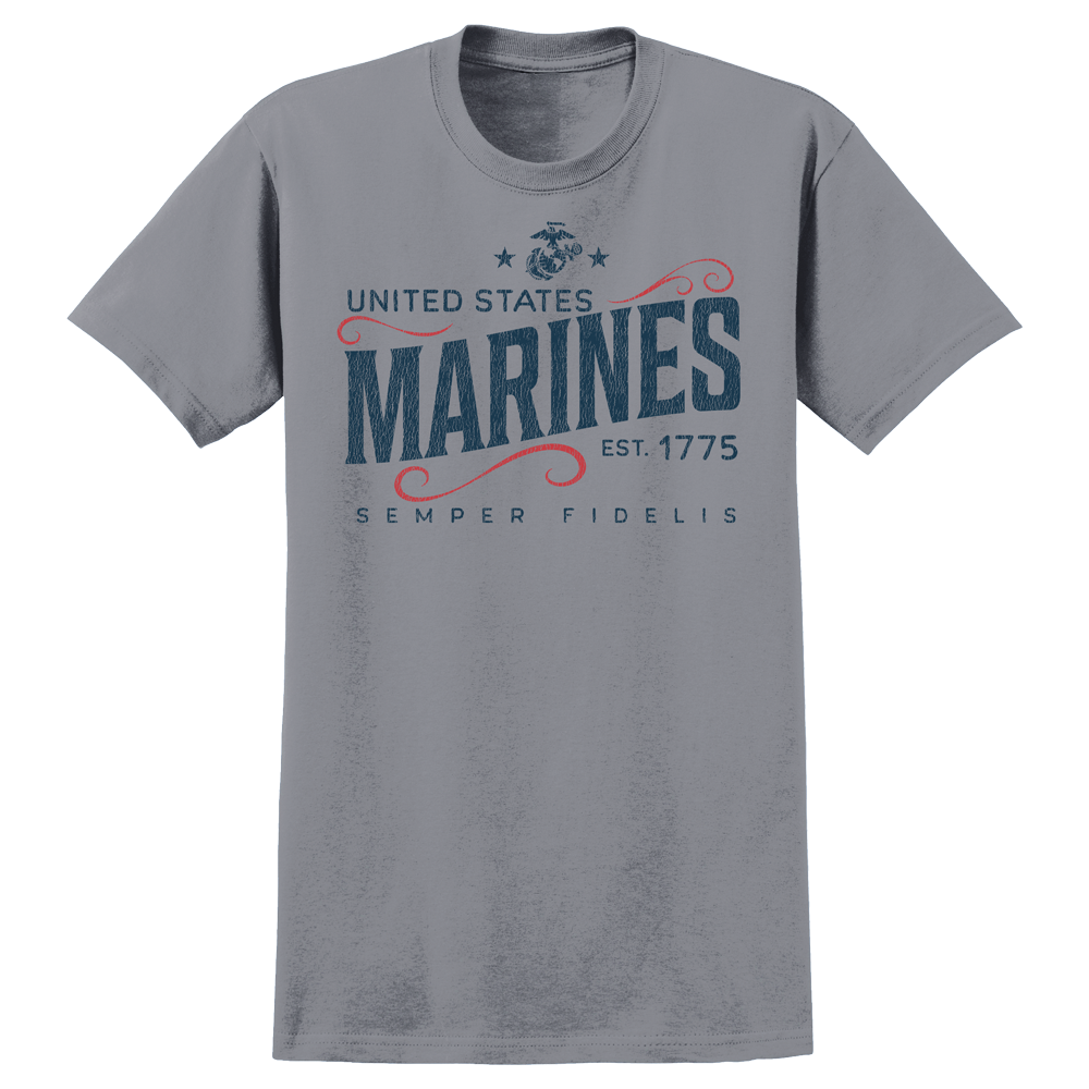 Denim Adult USMC Tee – Frontline Military Apparel