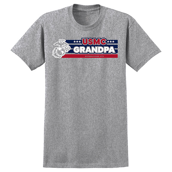 RWB GRANDPA USMC  T-SHIRT