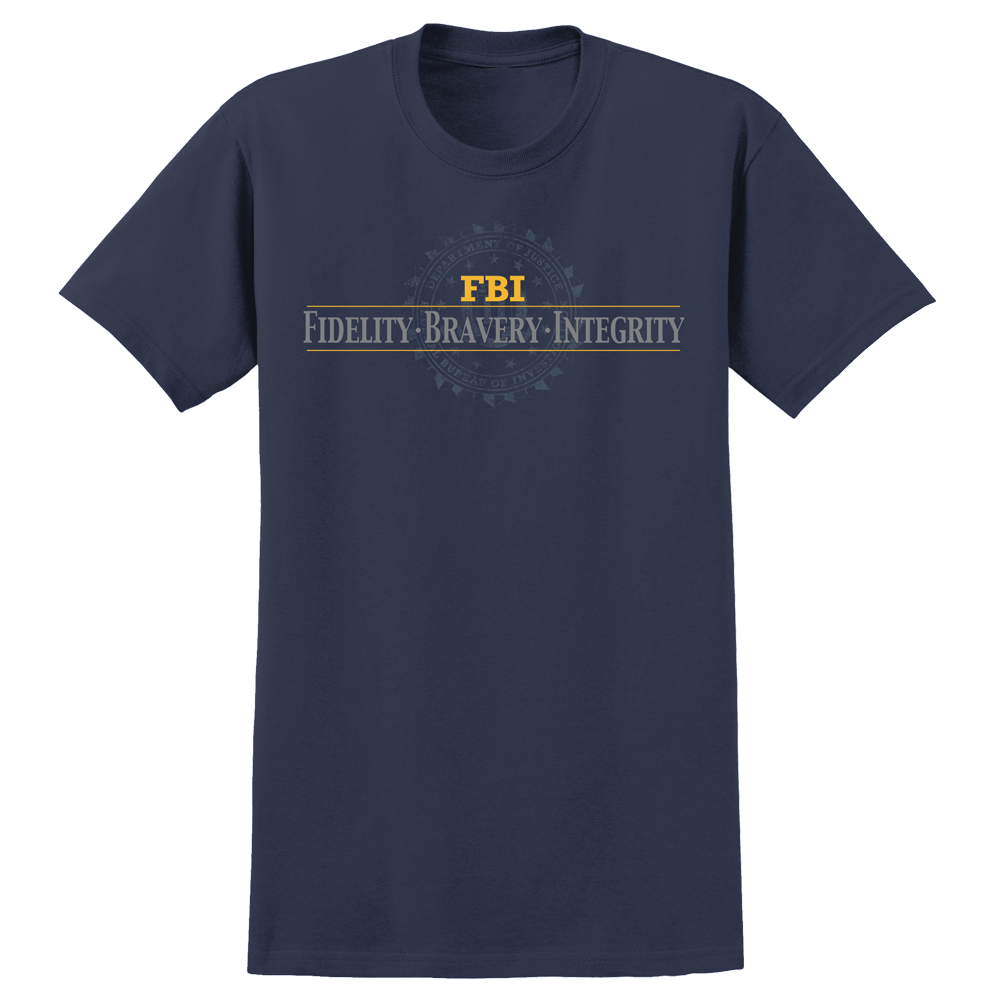 FBI Fidelity Bars Adult SS Tee