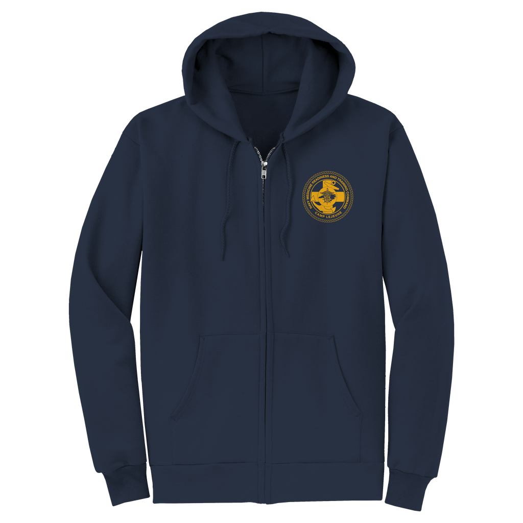 NMRTC Camp LeJeune USMC Adult Zip Hoodie – Frontline Military Apparel