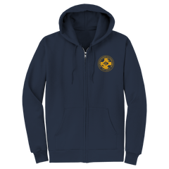 NMRTC Camp LeJeune USMC Adult Zip Hoodie – Frontline Military Apparel