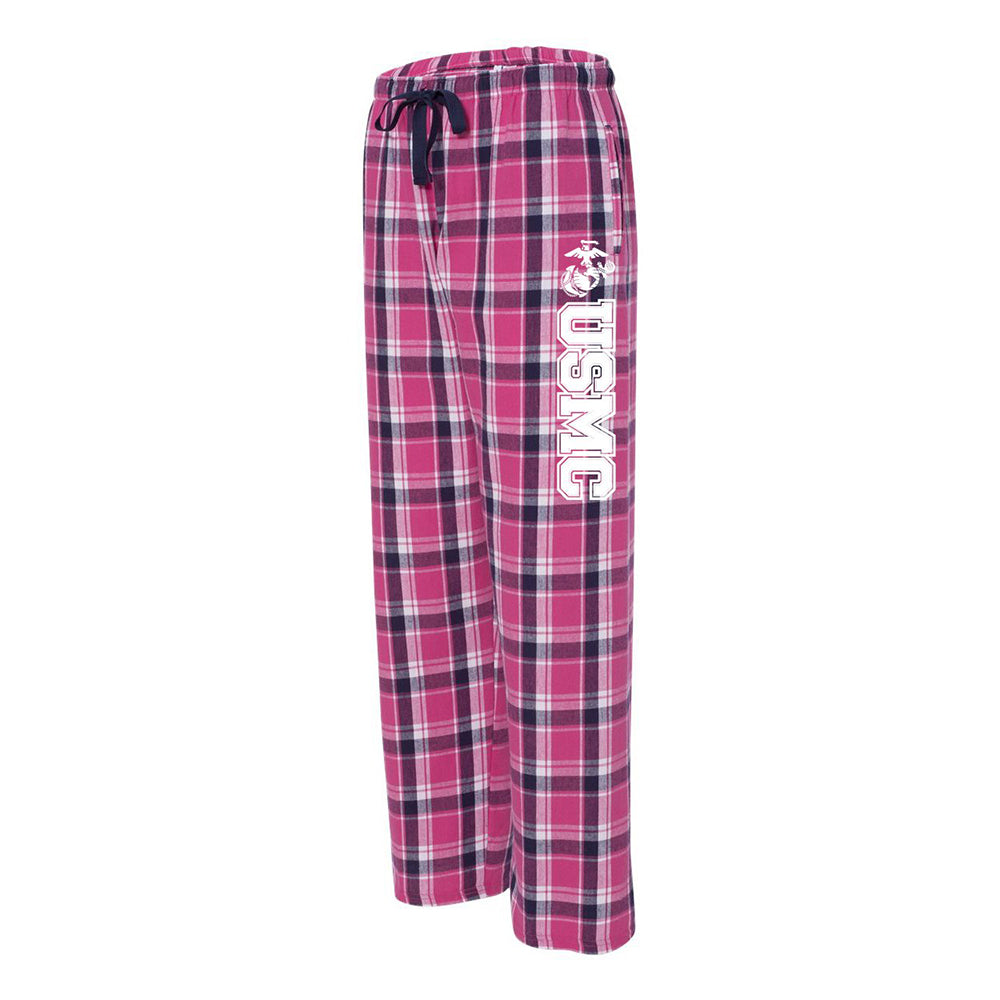 Vertical 1C USMC Adult Flannel Lounge Pants-Manchester