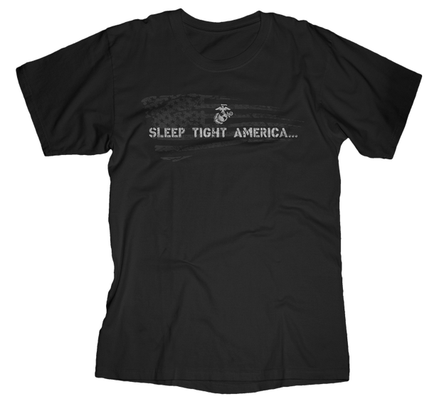 Brother 6 USMC Mens Tee-Black