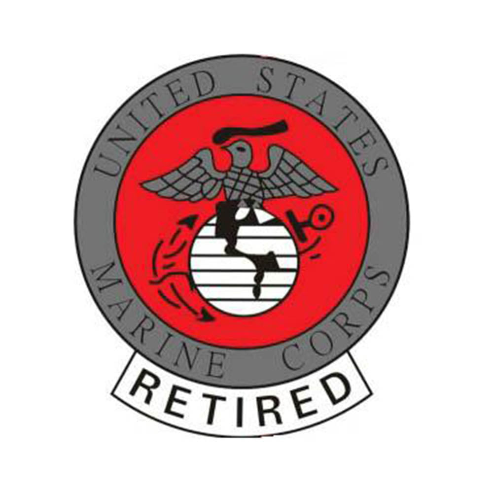 USMC Retired Lapel Pin