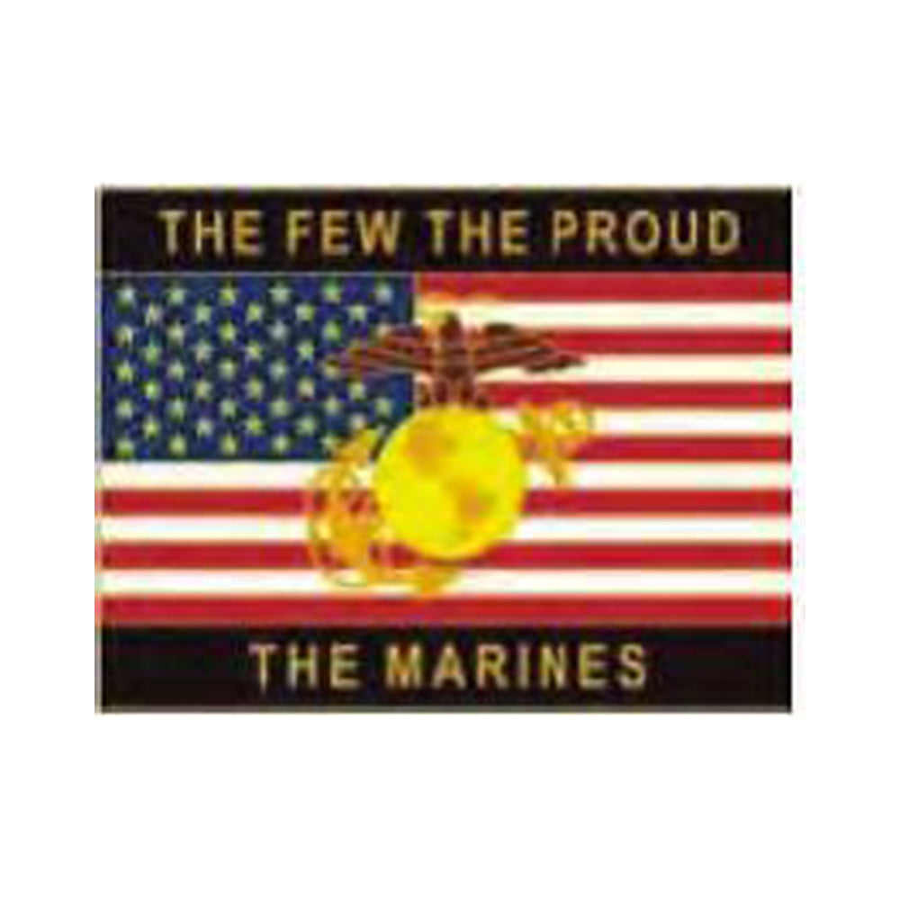 The Few The Proud ....The Marines Large USMC Patch 11"