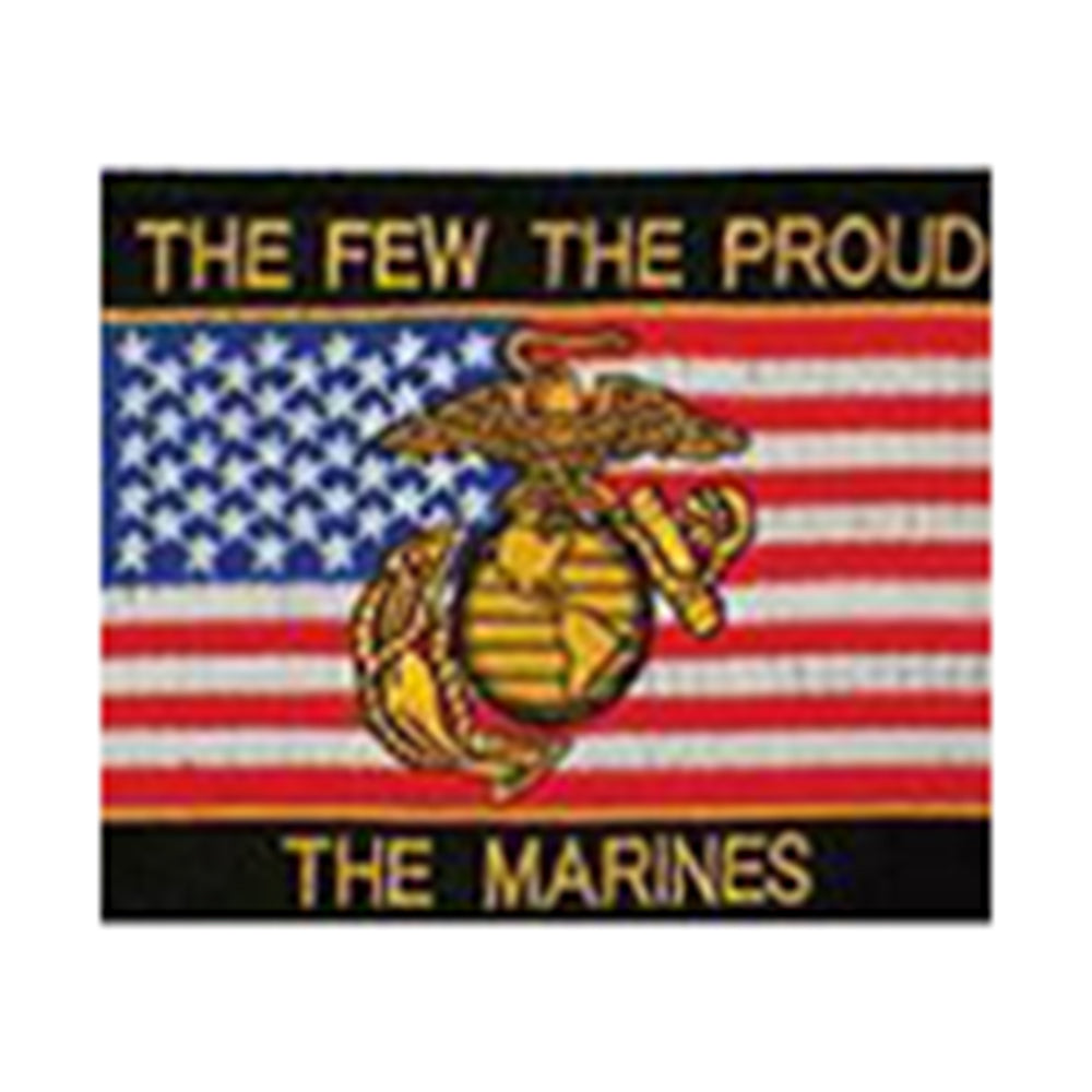 The Few The Proud ....The Marines Medium USMC Patch 6" x 4"