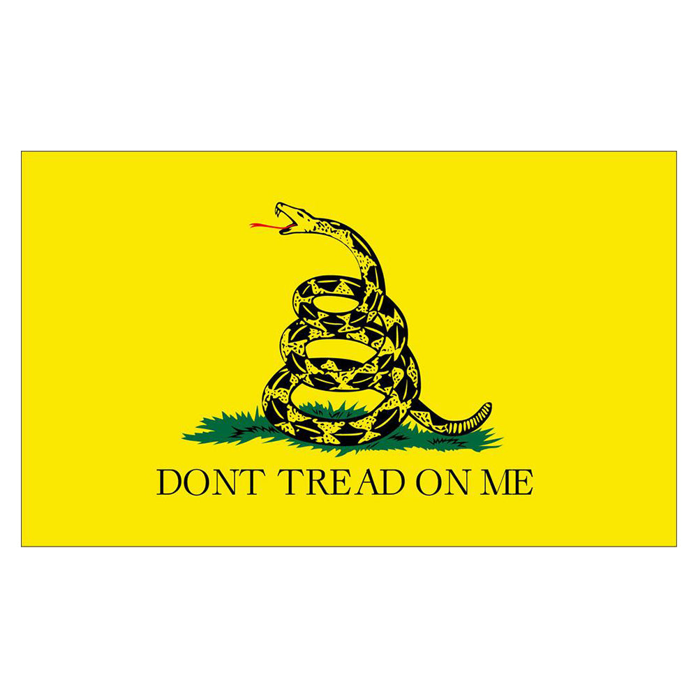 Don't Tread On Me 3'x5' Flag Screen Printed