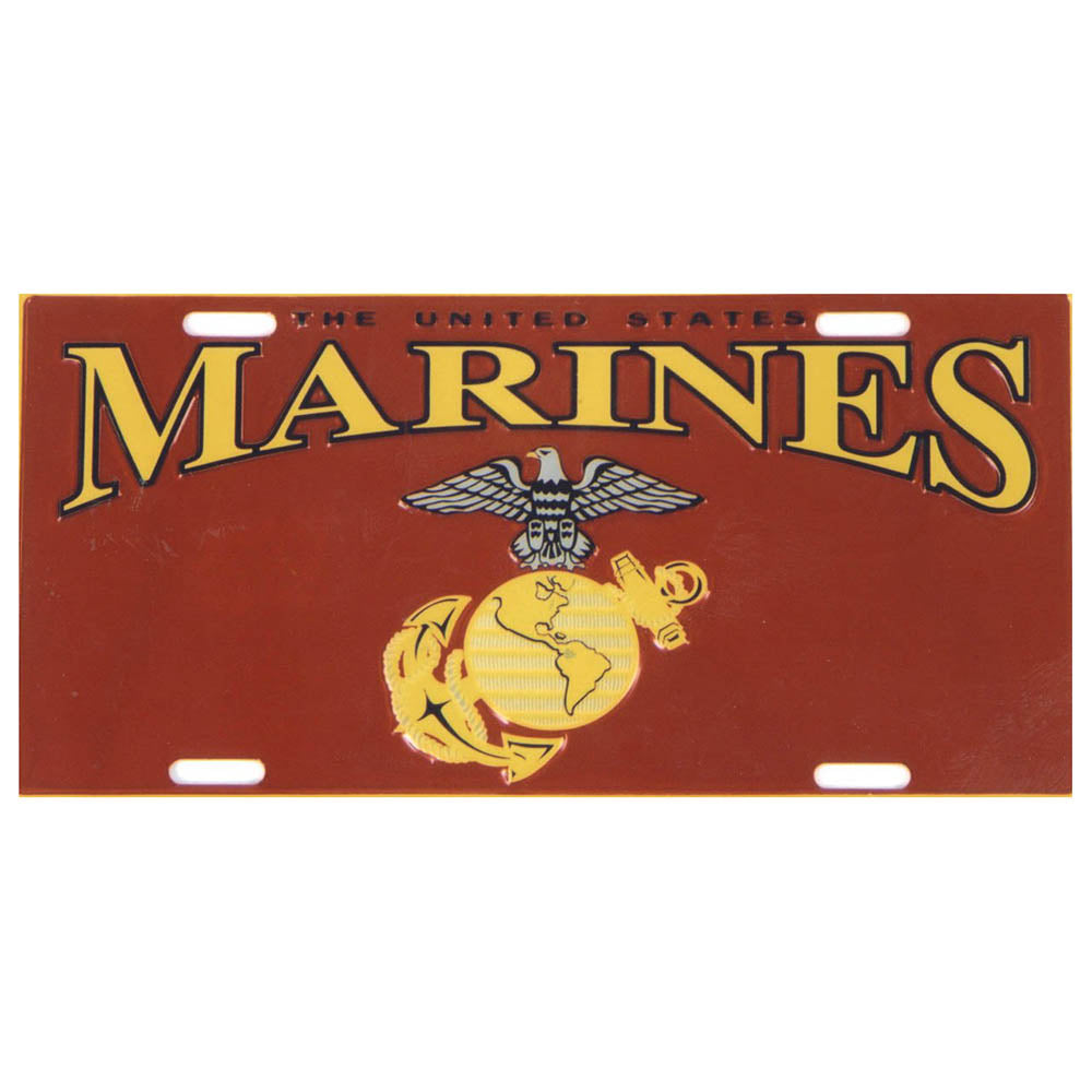 United States Marines License Plate