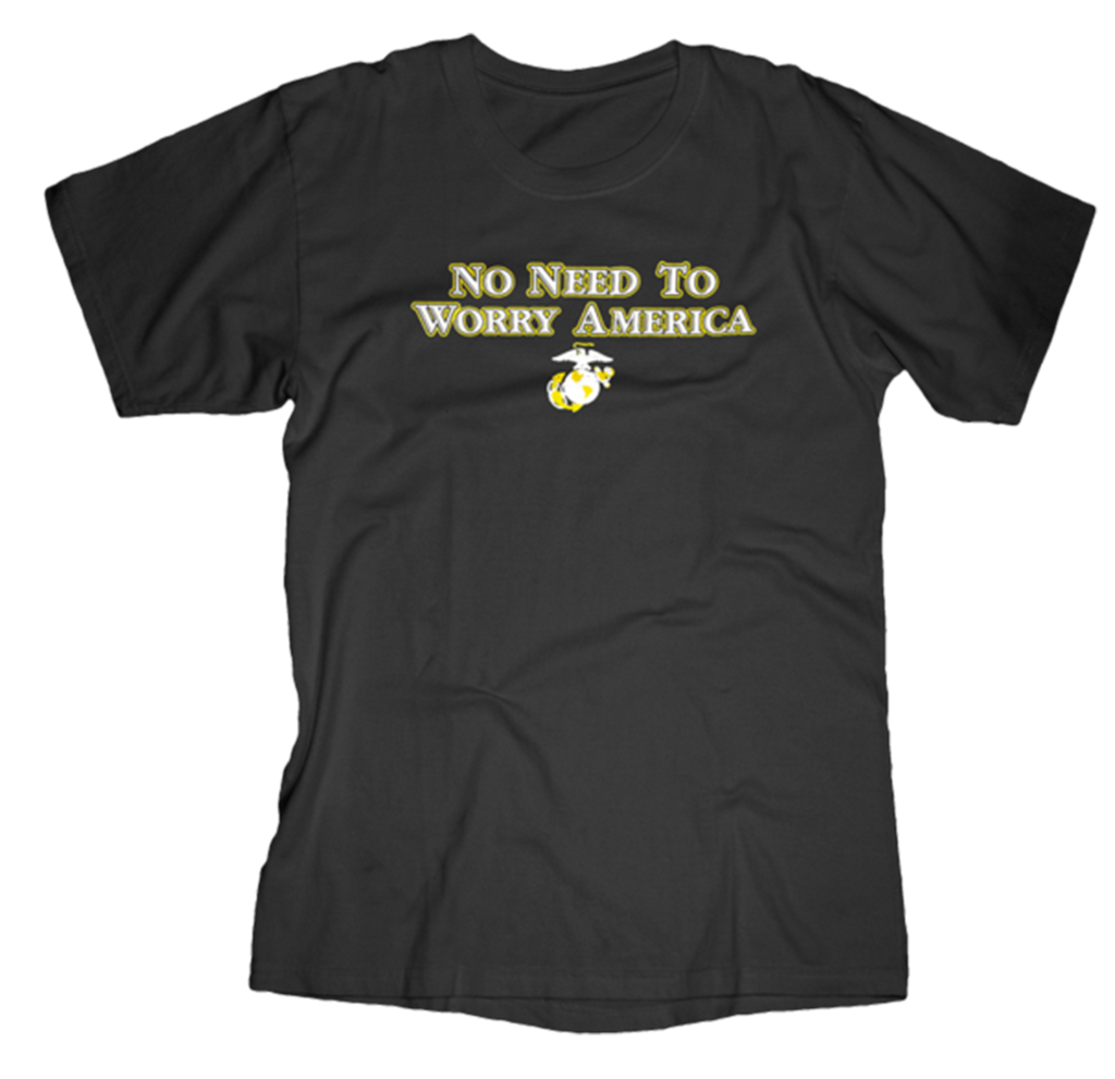 My Cousin Has Your Back USMC Youth Tee-Black – Frontline Military