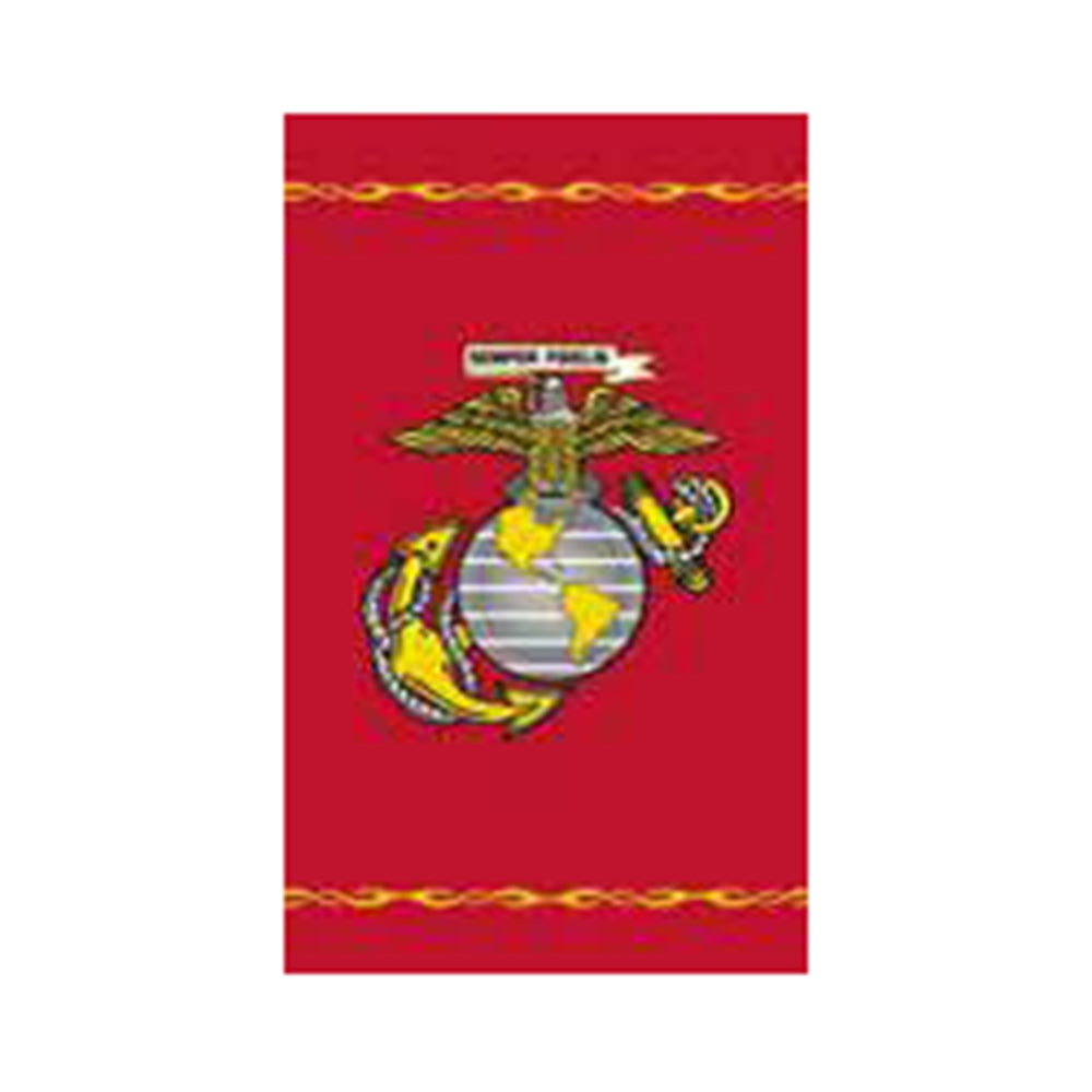 USMC Vertical 2-Sided Printed Banner 28"x40"