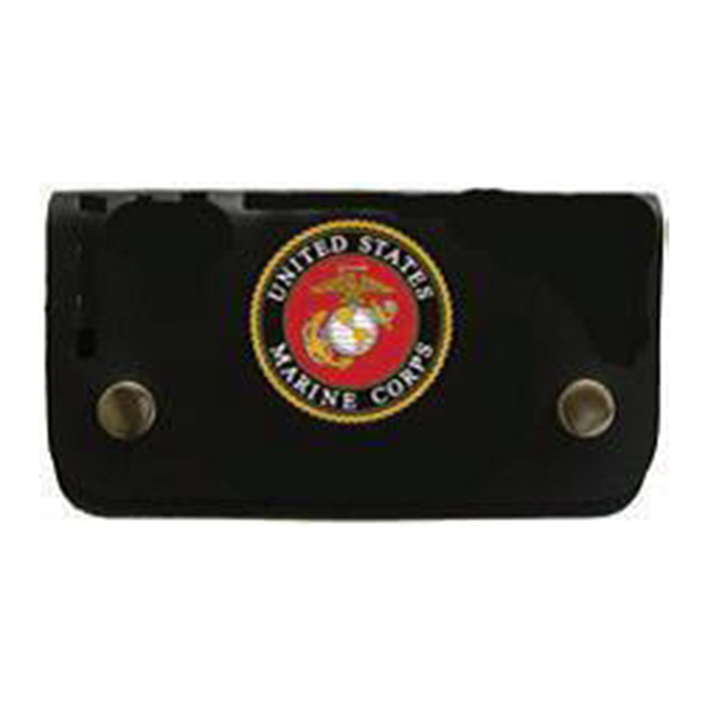 USMC Biker Wallet Marines Circle Logo 6.5"