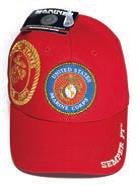 USMC Seal with Shadow Marines Hat